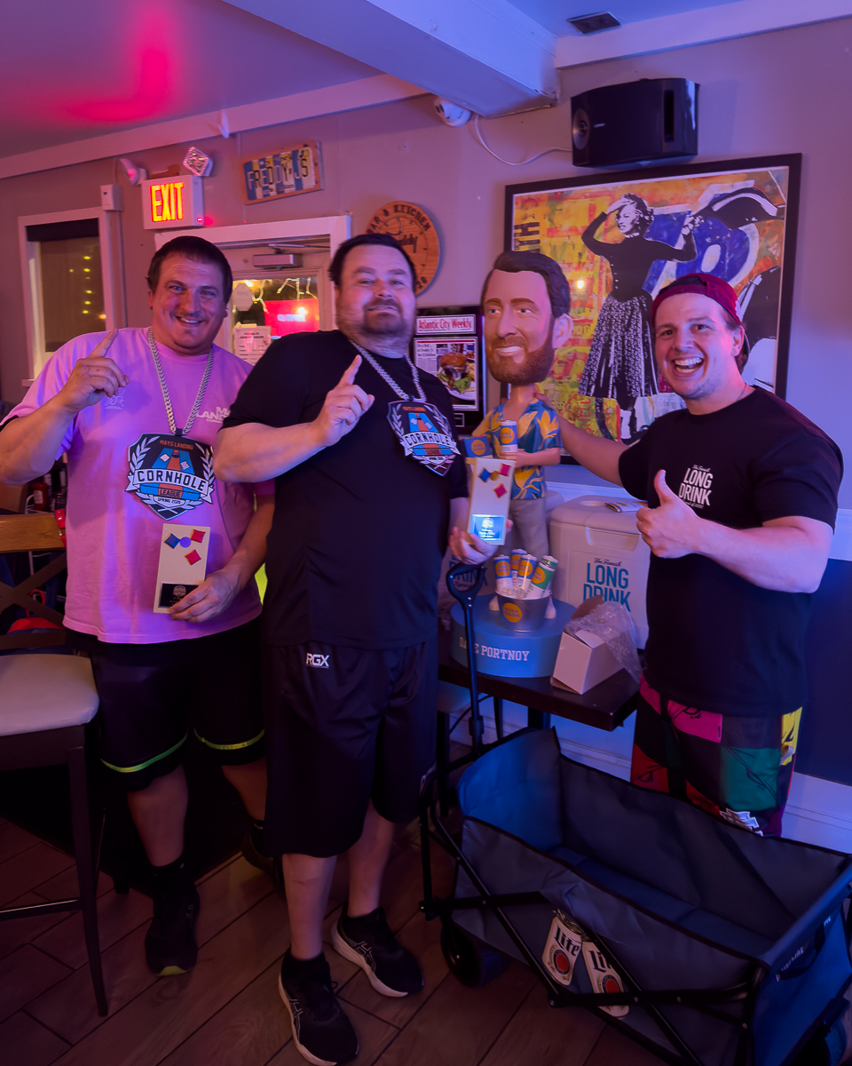 Sixty-seven games, 7:23 to 11:18. Thanks to Freddy J's Bar and Kitchen and Kneble's Auto Service Center for